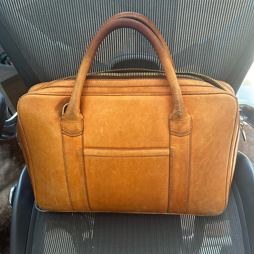 Libero Ferrero Leather Bag Briefcase Laptop Bag